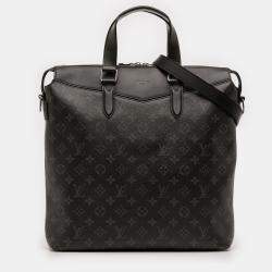 مملوكة مسبقًا Louis Vuitton Black Monogram Eclipse Explorer Tote