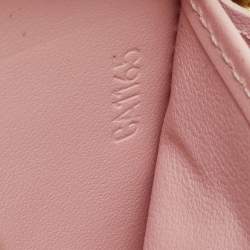 Pre Owned Louis Vuitton Rose Angelique Monogram Vernis Zippy Wallet