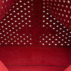 مملوكة مسبقًا حقيبة كلتش لوي فيتون  فلور مونوغرام بني