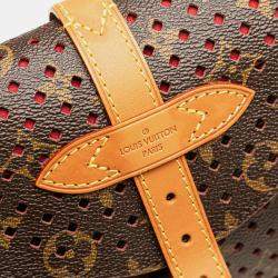 مملوكة مسبقًا حقيبة كلتش لوي فيتون فلور مونوغرام بني