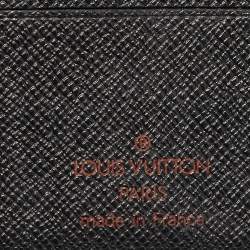 Pre Owned محفظة لويس فيتون بورت بيلتس جلد إيبي أسود