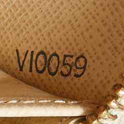 مملوكة مسبقًا محفظة لوي فيتون زيبي من قماش داميي أزور