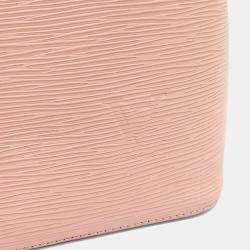 مملوكة مسبقًا حقيبة لوي فيتون إبي نيونوي جلد إبي وردي أحمر