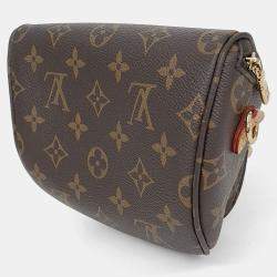 مملوكة مسبقًا Louis Vuitton Brown Coated Canvas and Leather Monogram Mini Bum Bag