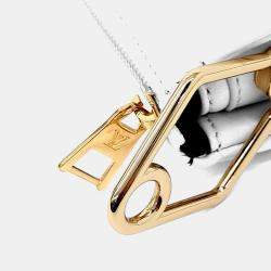 Pre Owned حقيبة لوي فيتون جلود بيضاء كوزين بي إم