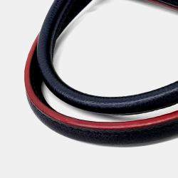 Pre Owned Louis Vuitton Navy Blue Leather Empreinte Montaigne MM