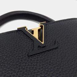 مملوكة مسبقًا Louis Vuitton Black Leather My Capucines