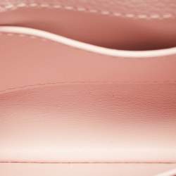 Pre Owned Louis Vuitton Capucines Mini Pink Taurillon Leather Top Handle Bag