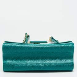 Pre Owned حقيبة لوي فيتون تويست سلسلة جلد إبي بلون وردي باليرين MM