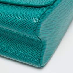 Pre Owned حقيبة لوي فيتون تويست سلسلة جلد إبي بلون وردي باليرين MM