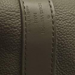 مملوكة مسبقًا Louis Vuitton Keepall Bandoulière 50 Kaki Leather Bag