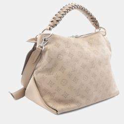 مملوكة مسبقًا Louis Vuitton Louis Vuitton Beauvre Hobo Handbag Leather Mahina Beige