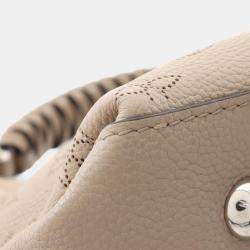 مملوكة مسبقًا Louis Vuitton Louis Vuitton Beauvre Hobo Handbag Leather Mahina Beige