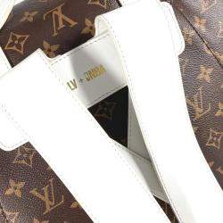 Pre Owned Louis Vuitton Monogram Christopher Soft Trunk Backpack Canvas And Leather Brown