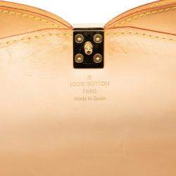 Pre Owned Louis Vuitton Monogram Cherry Blossom Sac Retro Pm Handbag Brown Multicolor Leather