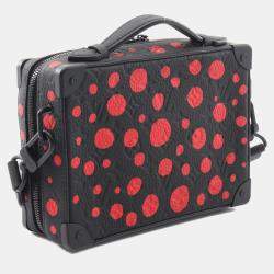 Pre Owned حقيبة لوي فيتون "إل في إكس واي كي" سوفت ترنك بمقبض جلد توريلون مونوغرام باللونين الأسود والأحمر