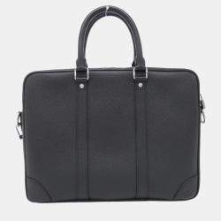 مملوكة مسبقًا حقيبة يد لوي فيتون تايغا بورتو دوكيومنت فوياج