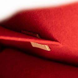 Pre Owned حقيبة يد/كتف بسلسلة لويس فويتون × يايوي كوساما مونوغرام ساك دوفين بحجم متوسط جلد بألوان متعددة بني