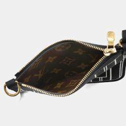 مملوكة مسبقًا حقيبة يد/كتف لوي فيتون نيفرفول مونوجرام إنسايد آوت بي بي 2-واي نوير