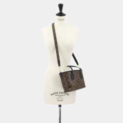 مملوكة مسبقًا حقيبة يد/كتف لوي فيتون ني�فرفول مونوجرام إنسايد آوت بي بي 2-واي نوير