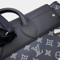 مملوكة مسبقًا Louis Vuitton Monogram Savannah Steamer Backpack Navy