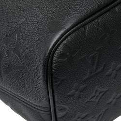 Pre Owned Louis Vuitton Monogram Empreinte Neverfull Mm Tote Bag/Shoulder Bag Noir Black Leather