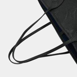Pre Owned Louis Vuitton Monogram Empreinte Neverfull Mm Tote Bag/Shoulder Bag Noir Black Leather