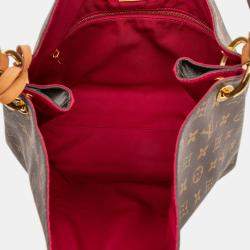 مملوكة مسبقًا حقيبة لويس فيتون غريسفول مونوجرام بني متوسط الحجم