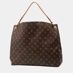 مملوكة مسبقًا حقيبة لويس فيتون غريسفول مونوجرام بني متوسط الحجم