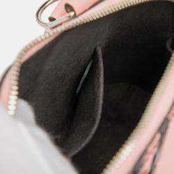 Pre Owned حقيبة لويس فيتون ألما \"فلور إيبي\" وردية السلسلة BB