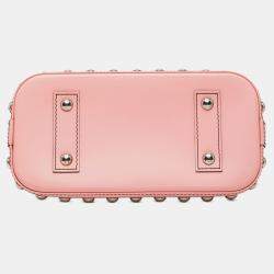 Pre Owned حقيبة لويس فيتون ألما \"فلور إيبي\" وردية السلسلة BB