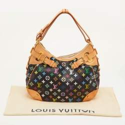 مملوكة مسبقًا Louis Vuitton Greta Black Monogram Multicolore Canvas Bag