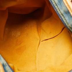 Pre Owned حقيبة لويس فيتون نيو كابي مونوغرام أزرق MM دينم