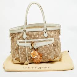 مملوكة مسبقًا Louis Vuitton Sabbia Cabas GM Limited Edition White/Beige Canvas Bag