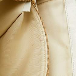 مملوكة مسبقًا Louis Vuitton Sabbia Cabas GM Limited Edition White/Beige Canvas Bag