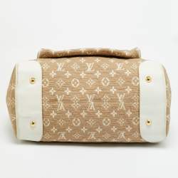 مملوكة مسبقًا Louis Vuitton Sabbia Cabas GM Limited Edition White/Beige Canvas Bag