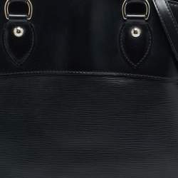 مملوكة مسبقًا حقيبة لويس فيتون باسي PM جلد إيبي أسود