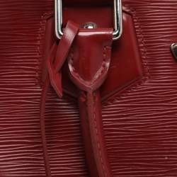 Pre Owned حقيبة لوي فيتون بولينغ مونتين جلد إيبي روبيس GM