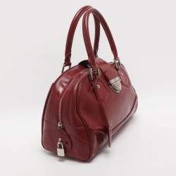 Pre Owned حقيبة لوي فيتون بولينغ مونتين جلد إيبي روبيس GM