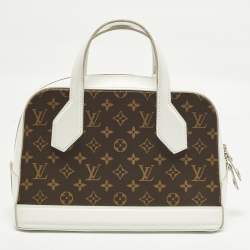 مملوكة مسبقًا Louis Vuitton Dora PM White Monogram Canvas Bag