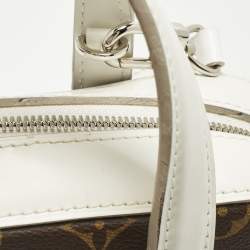 مملوكة مسبقًا Louis Vuitton Dora PM White Monogram Canvas Bag