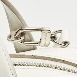 مملوكة مسبقًا Louis Vuitton Dora PM White Monogram Canvas Bag