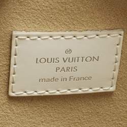 مملوكة مسبقًا Louis Vuitton Dora PM White Monogram Canvas Bag
