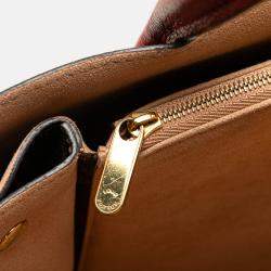 مملوكة مسبقًا Louis Vuitton Brown Red Monogram Flandrin