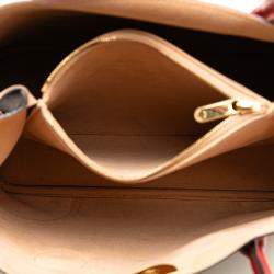 مملوكة مسبقًا Louis Vuitton Brown Red Monogram Flandrin