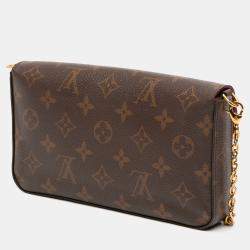 مملوكة مسبقًا Louis Vuitton Brown Monogram Pochette Felicie