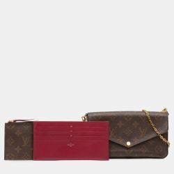 مملوكة مسبقًا Louis Vuitton Brown Monogram Pochette Felicie