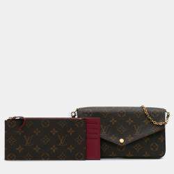 مملوكة مسبقًا Louis Vuitton Brown Monogram Pochette Felicie
