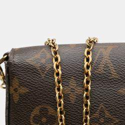 مملوكة مسبقًا Louis Vuitton Brown Monogram Pochette Felicie