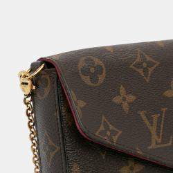 مملوكة مسبقًا Louis Vuitton Brown Monogram Pochette Felicie
